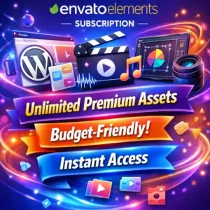 Envato Elements Subscription – High-Quality Assets, Low Cost