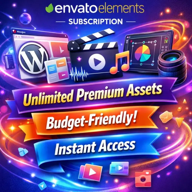 Envato Elements Subscription – High-Quality Assets, Low Cost