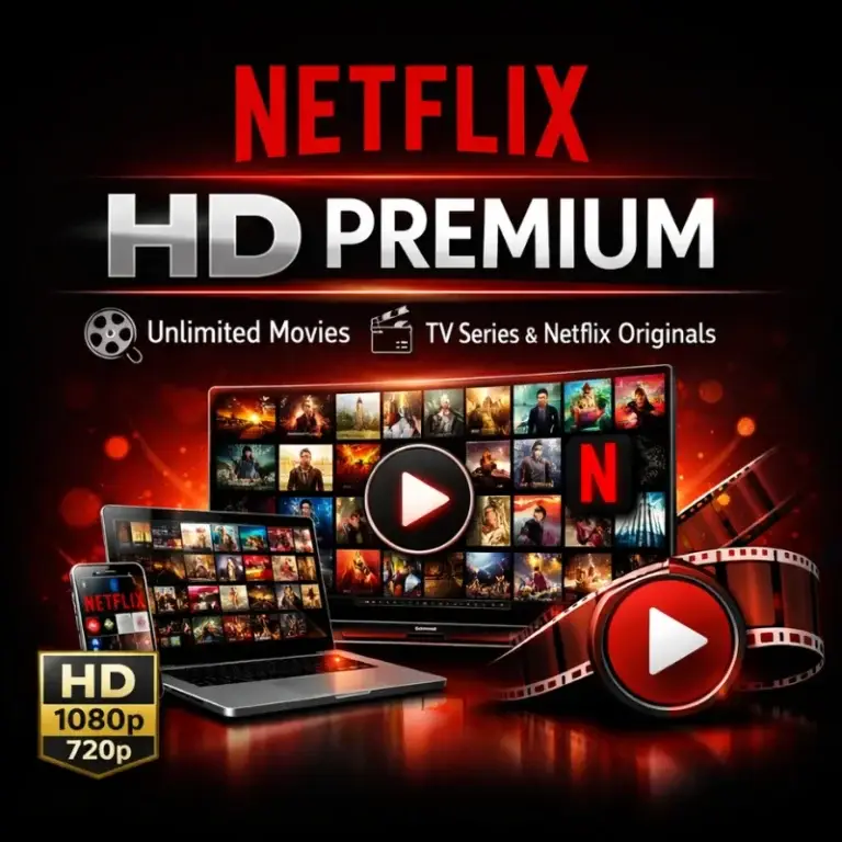 Netflix HD Premium – Unlimited Movies & Series